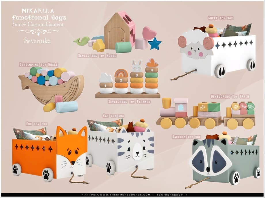 Галерея мода Функциональные детские игрушки Mikaella toys #1